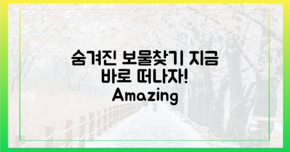 숨겨진 보물찾기, 지금 떠나자