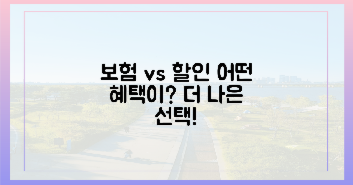 보험 vs 할인 혜택