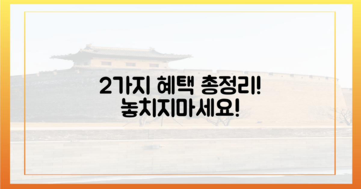 2가지 캠페인 혜택 총정리