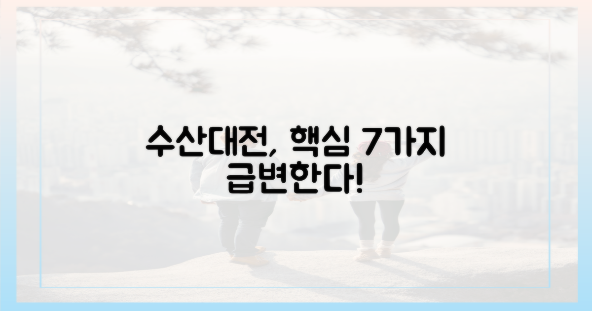 수산대전, 7가지 핵심 변화는?