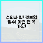 수의사가 직접 알려주는 "이런 경우 펫보험 꼭 필요합니다"