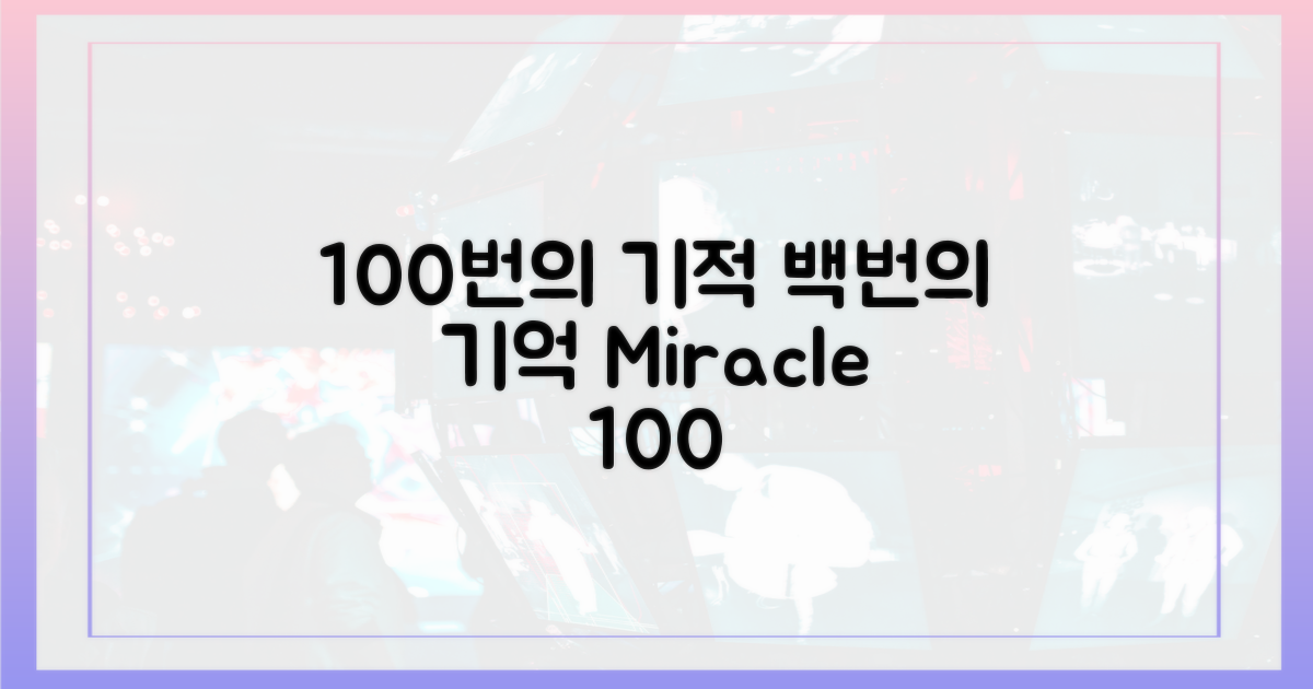 백번의 기억, 100번의 기적