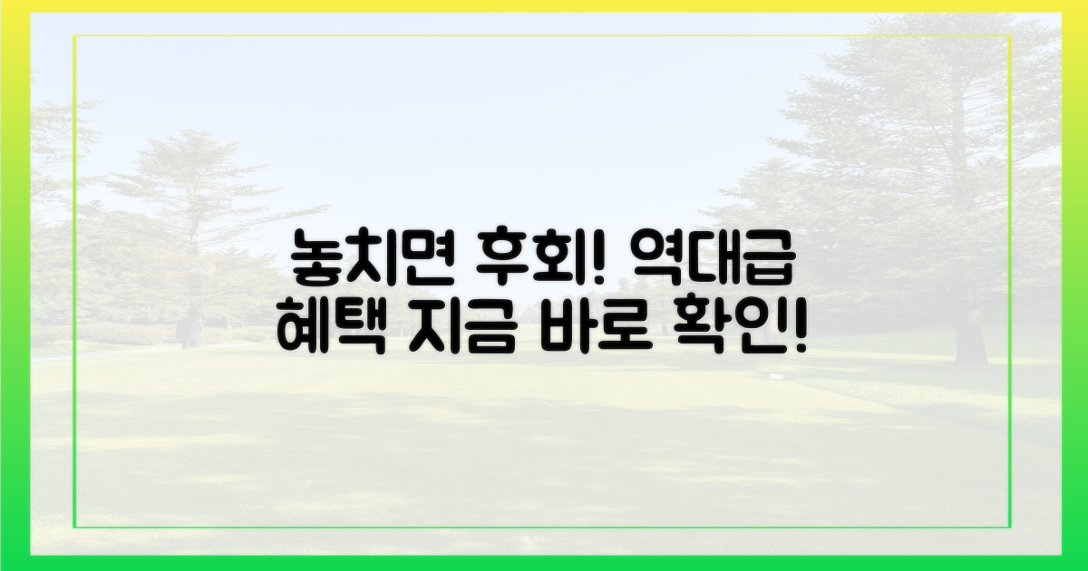 특별 혜택, 놓치면 후회할까?