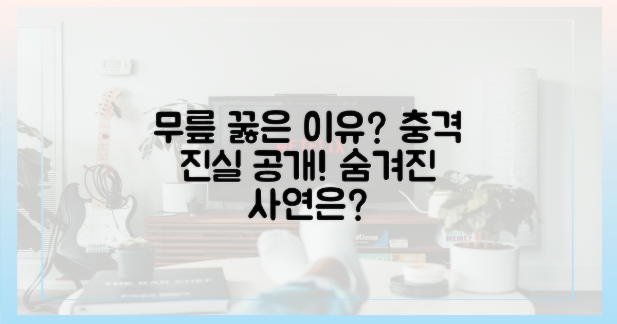 무릎 꿇은 이유는 뭘까?