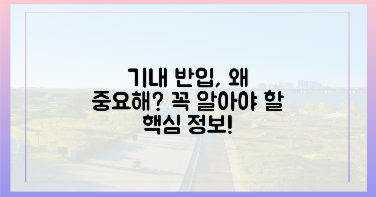 기내 반입, 왜 중요할까?
