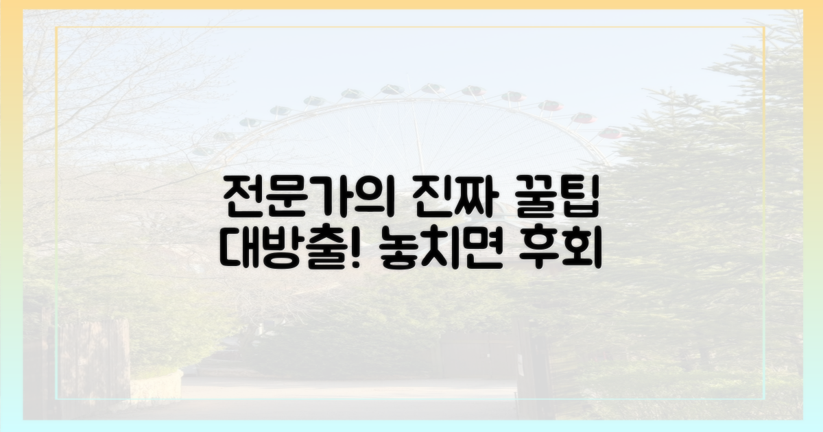 전문가의 진짜 조언은?