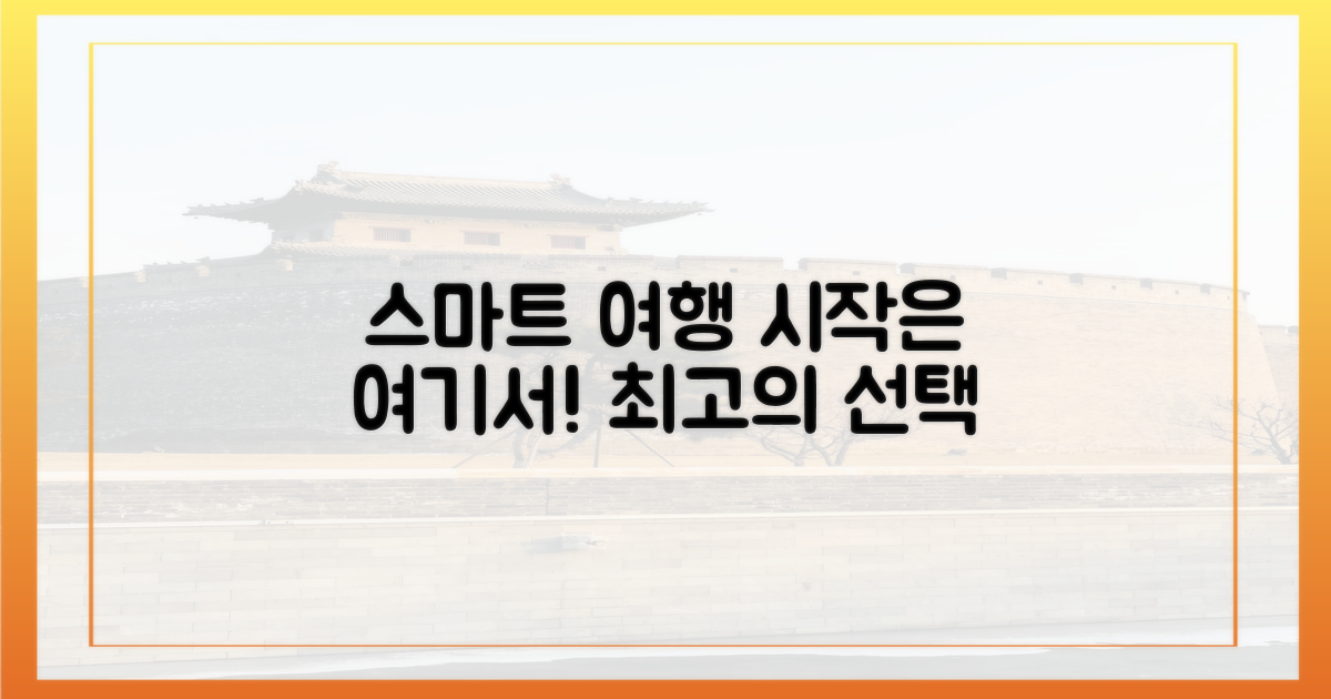 스마트한 여행의 시작?