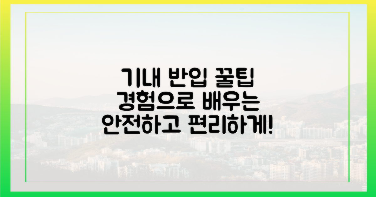 안전한 기내 반입, 경험으로 배우는 팁