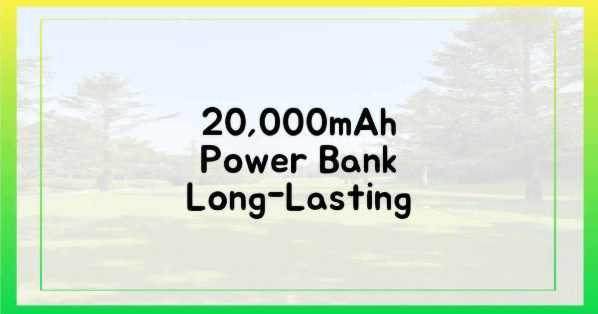 20,000mAh 용량 기준