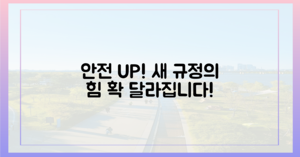 안전 강화: 새 규정의 힘