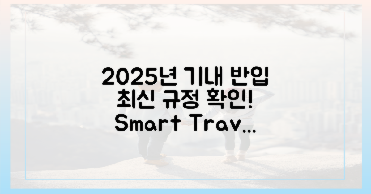 2025년, 최신 기내 반입 규정