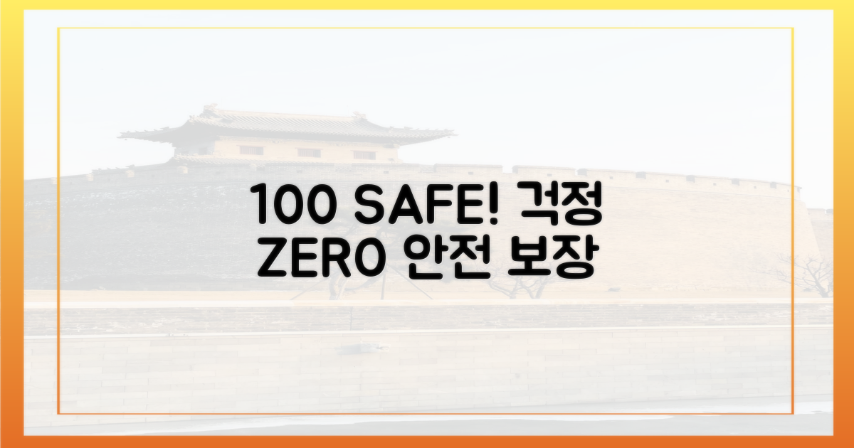 100% 안전하게
