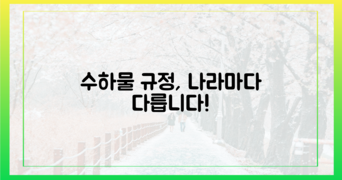 수하물 규정은 다를까?