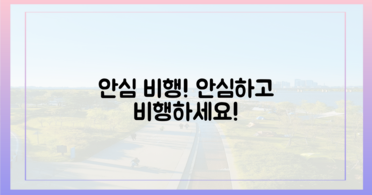 안심하고 비행하세요