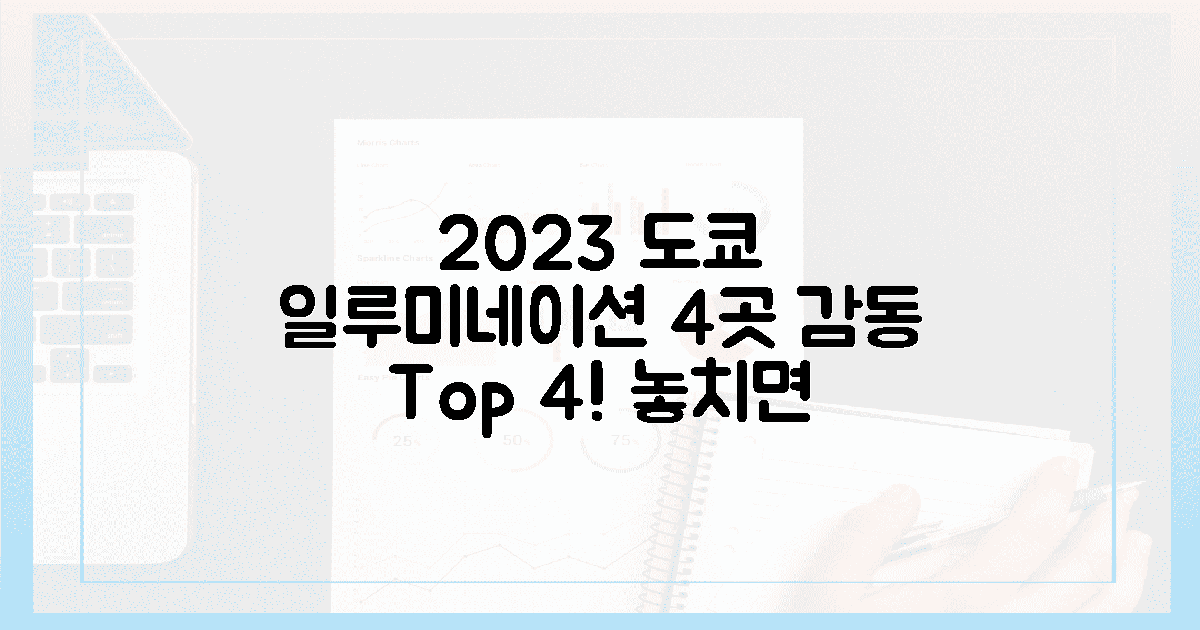 2023년, 도쿄 일루미네이션 4곳, 감동은?