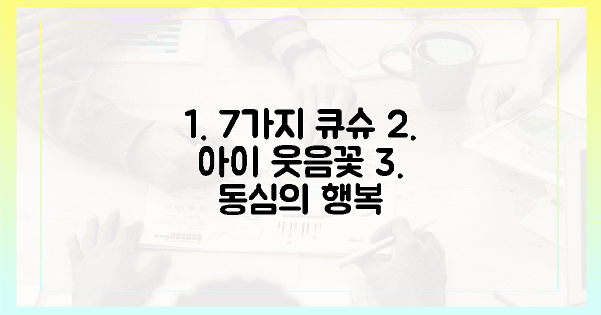 7가지 매력 큐슈, 아이 웃음꽃 피어요!