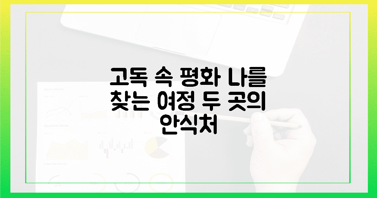 2곳, 고독 속 평화를 찾는 여정