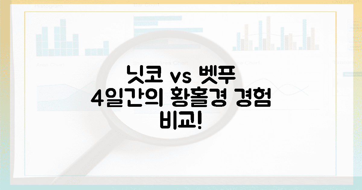 닛코 vs 벳푸, 4일간의 황홀한 경험 비교!