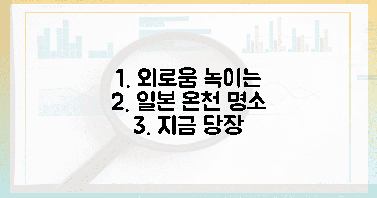 외로움 녹일 일본 온천, 꼭 가봐야 할 곳!