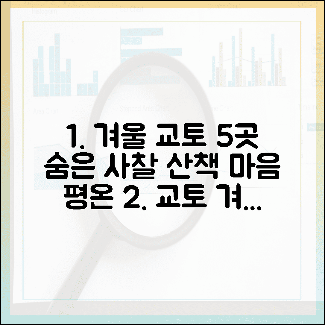 겨울 교토의 고즈넉함, 마음이 차분해지는 숨은 사찰 산책로 TOP 5