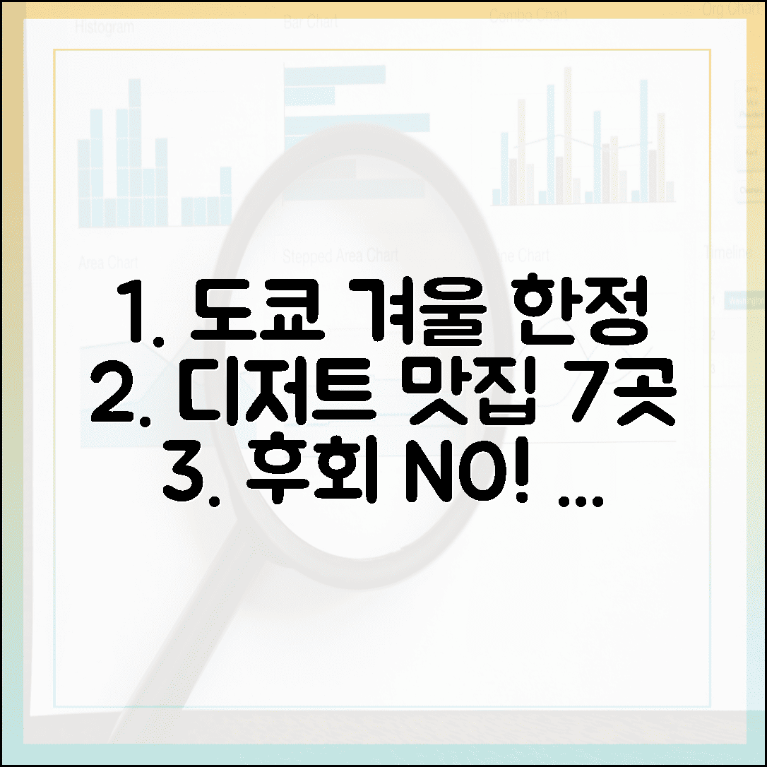 줄 서서 먹어도 후회 없는 도쿄 겨울 한정 디저트 맛집 리스트 7