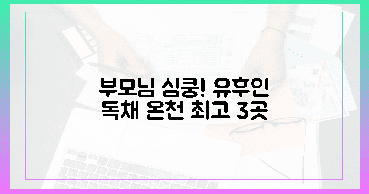 부모님 심쿵! 유후인 독채 온천 3곳
