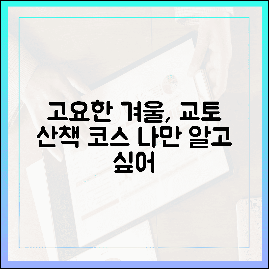 나만 알고 싶은 고요함, 혼자 떠나는 교토 겨울 산책 코스 완벽 가이드