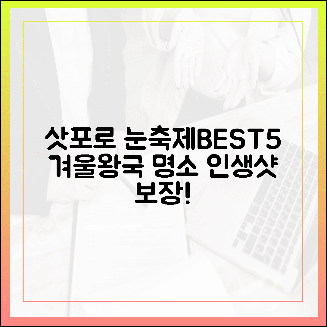 겨울 왕국 그 자체! 잊지 못할 인생샷 남겨줄 삿포로 눈 축제 명소 BEST 5