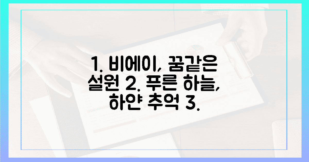 푸른 하늘과 설원, 비에이에서의 꿈같은 추억