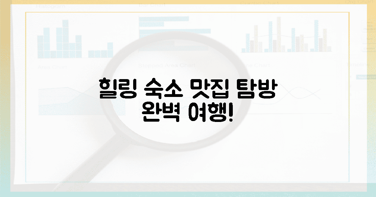 마음 푹 쉬는 숙소부터 식사까지, 완벽 플랜