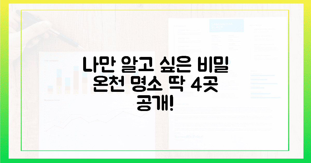 2. 단 4곳, 나만 알고픈 비밀 온천 명소