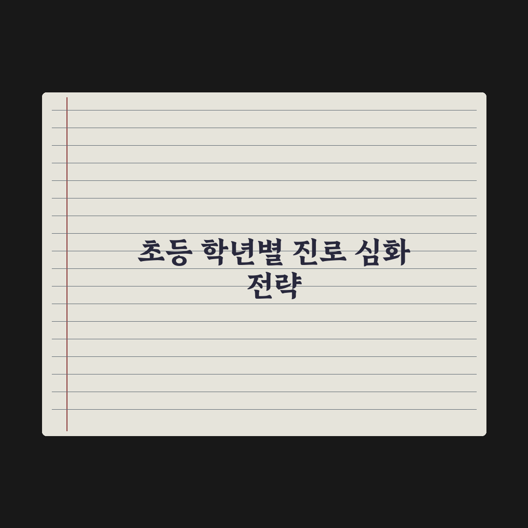 초등 진로 탐색 - 학년별 활동 가이드 총정리, 전문가가 분석한 6개년 로드맵