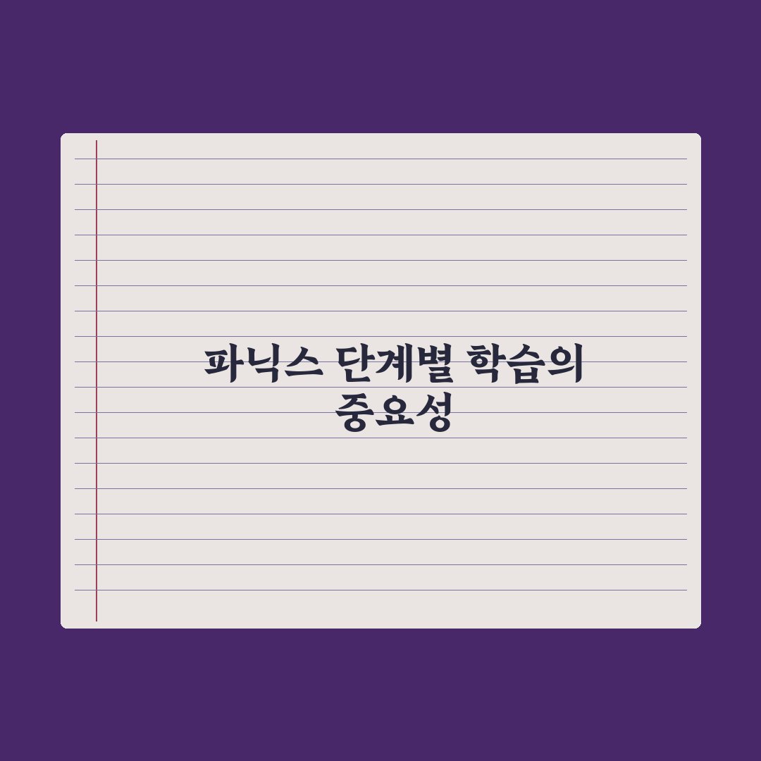 초등 영어 파닉스 단계별 학습법 완벽가이드, 전문가가 검증한 5단계 핵심정리